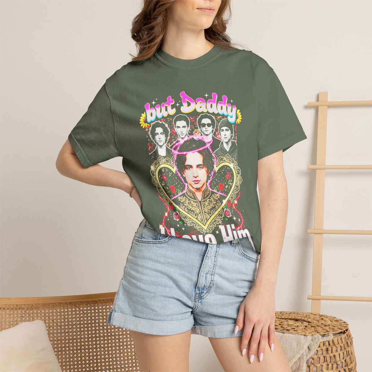 But Daddy I Love Him Timothee Chalamet Classic Tee | 90s Gift