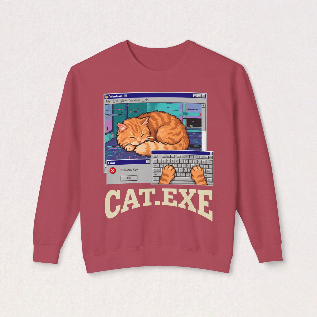 CAT.EXE Unisex Sweatshirt