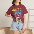 If Only I Could Stop Worrying For 5 Seconds Classic Tee | Meme