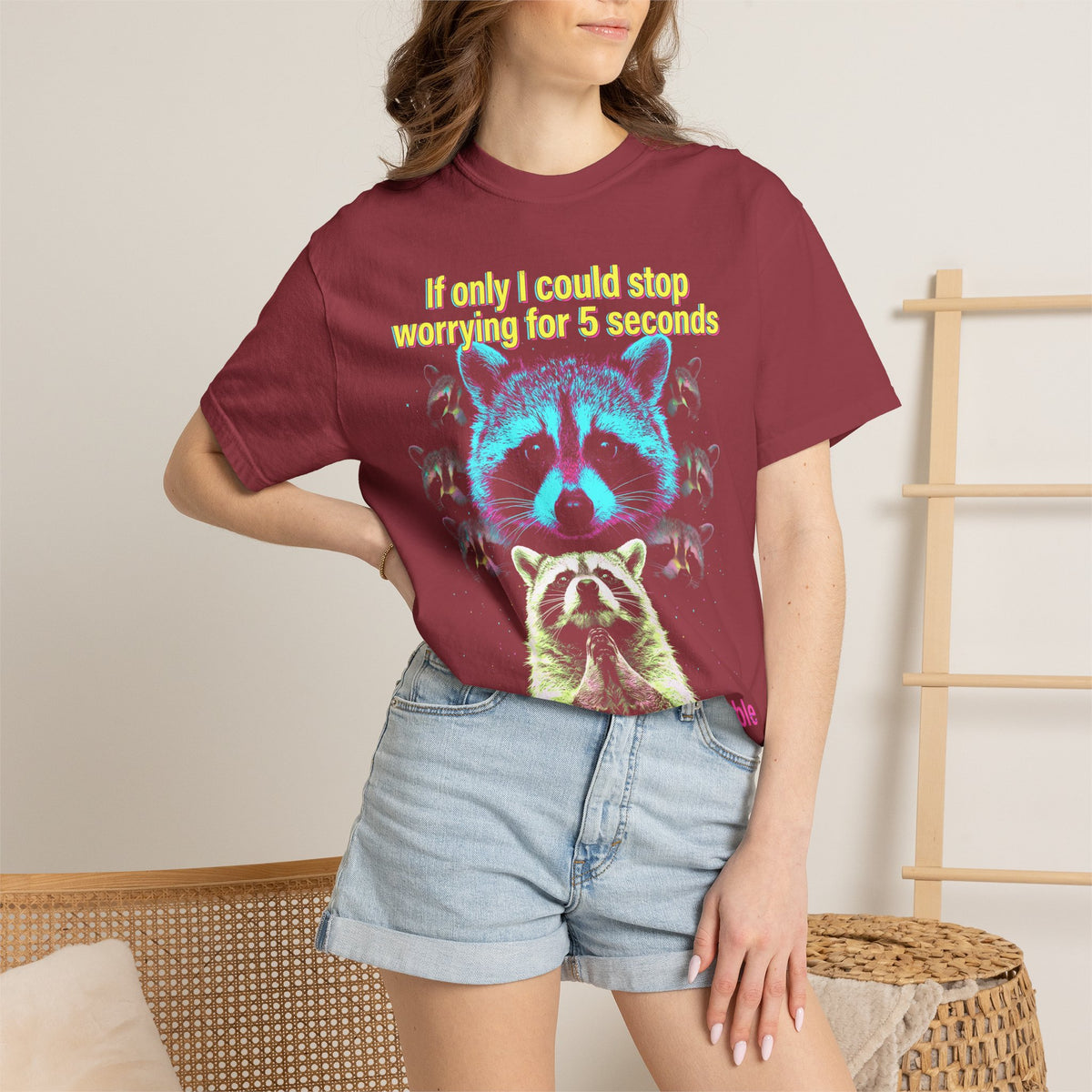 If Only I Could Stop Worrying For 5 Seconds Classic Tee | Meme
