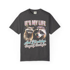 Its My Life Sabotage Myself Raccoon Classic Tee | Funny Meme