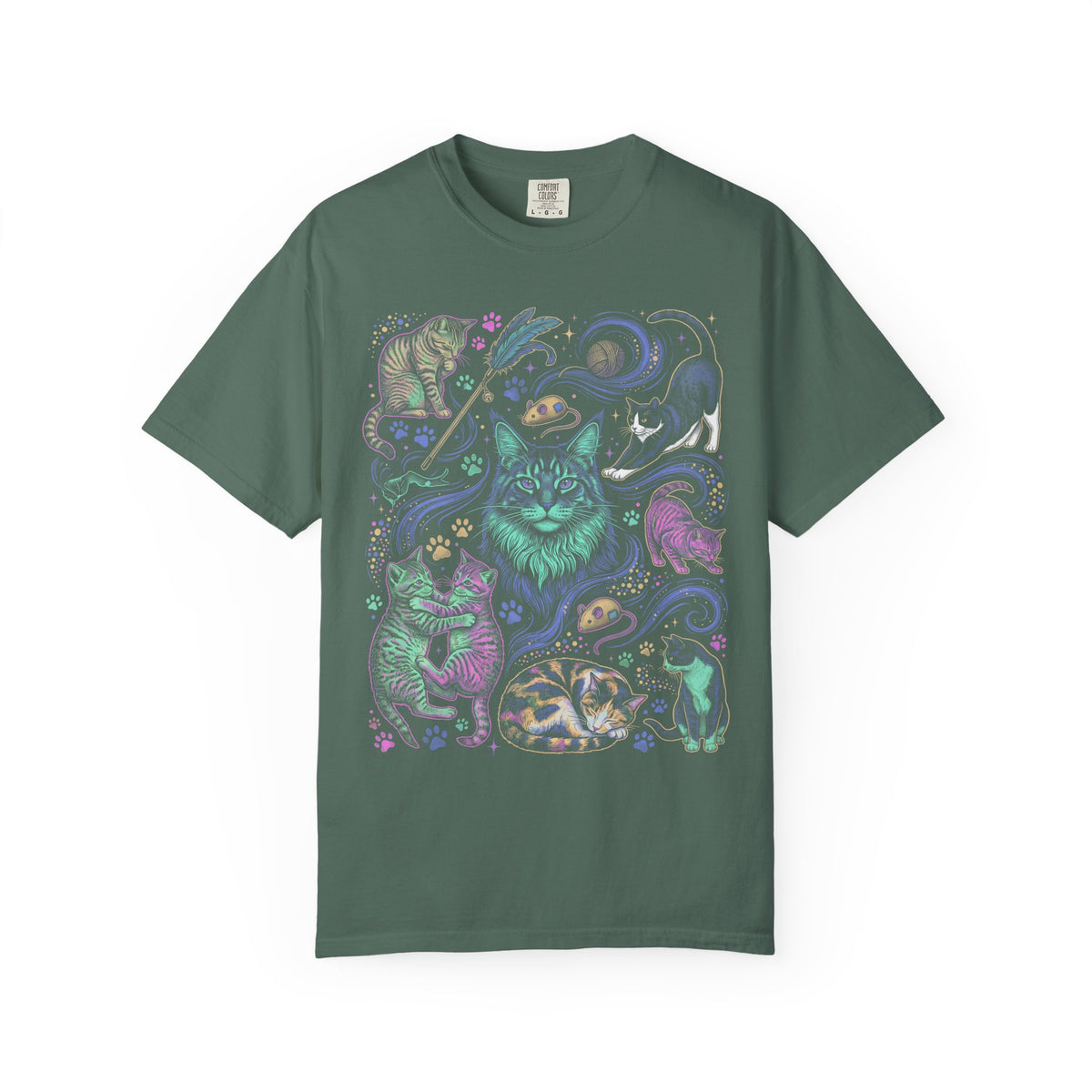 Cute Cat Meow Classic Tee | Vintage Toy Mouse | Pet Feline