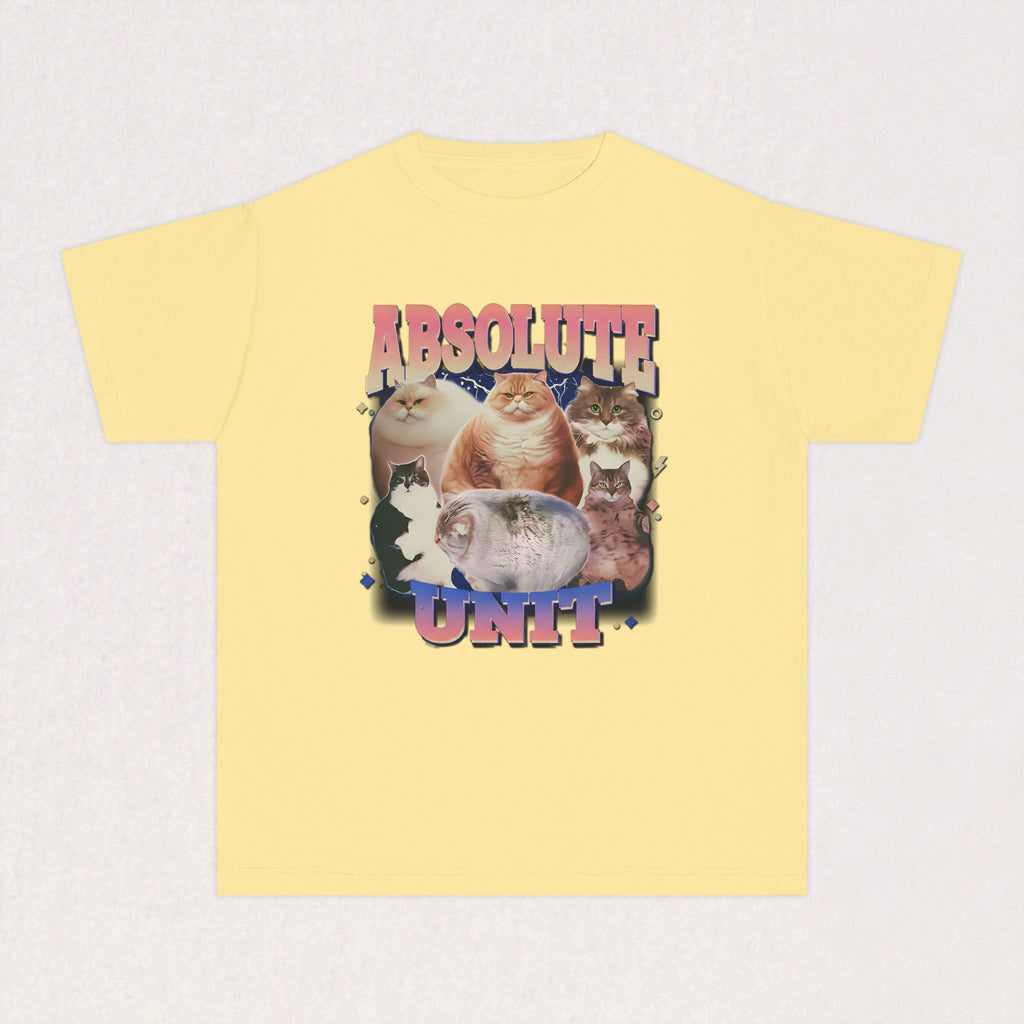 Absolute Unit Vintage Cat Kids Tee