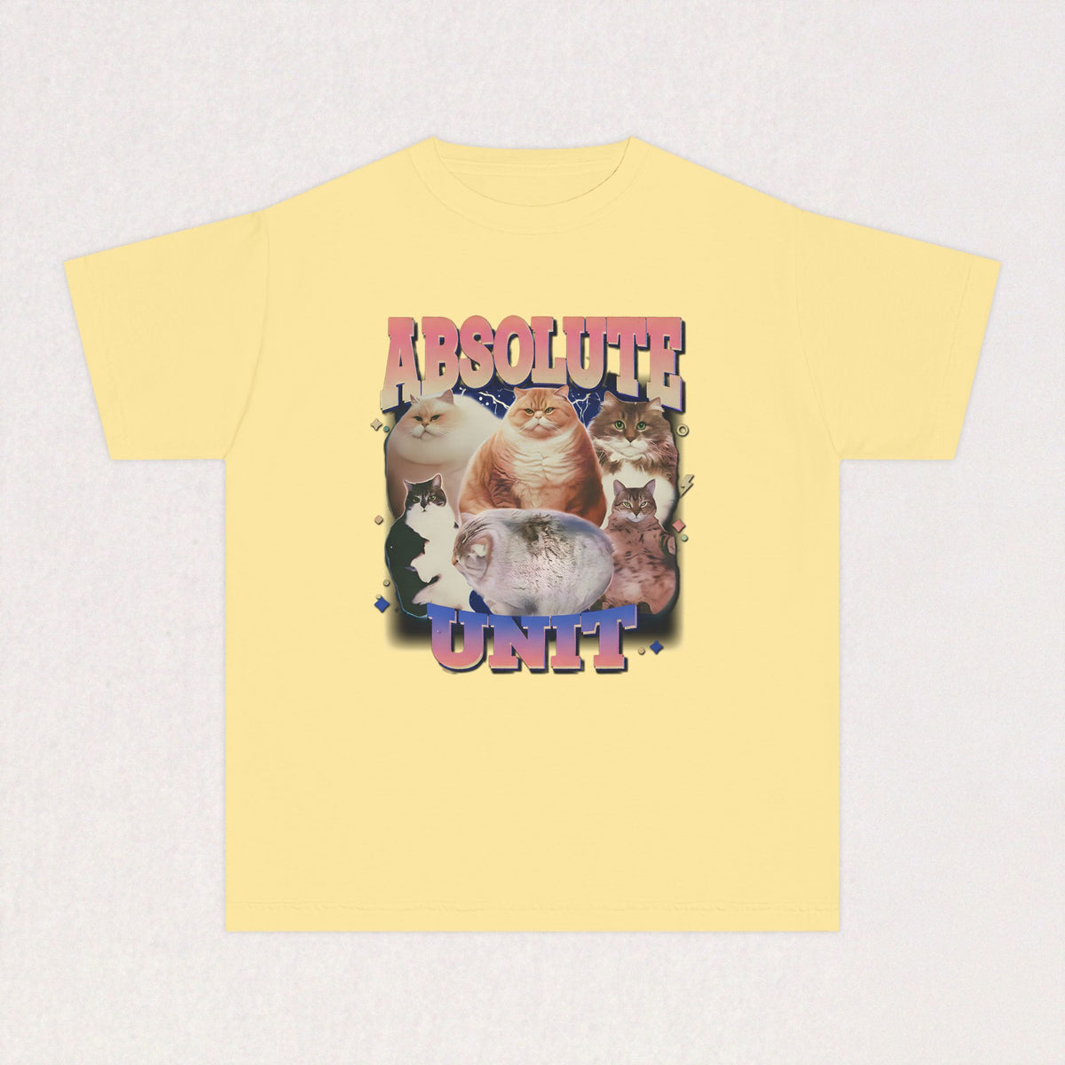 Absolute Unit Vintage Cat Kids Tee