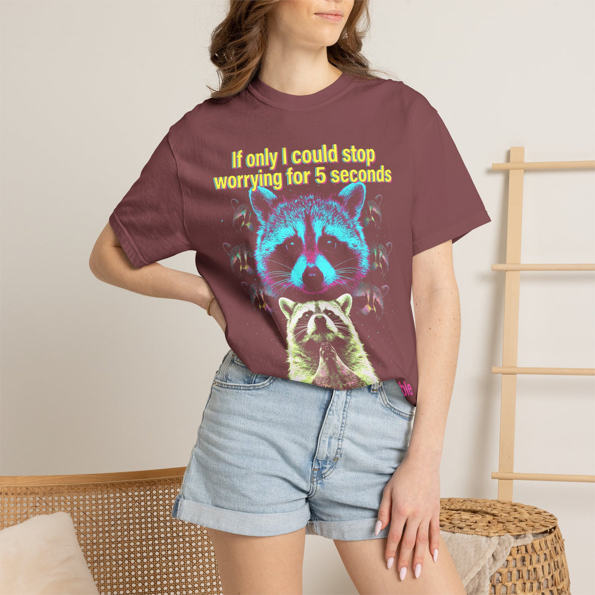 If Only I Could Stop Worrying For 5 Seconds Classic Tee | Meme