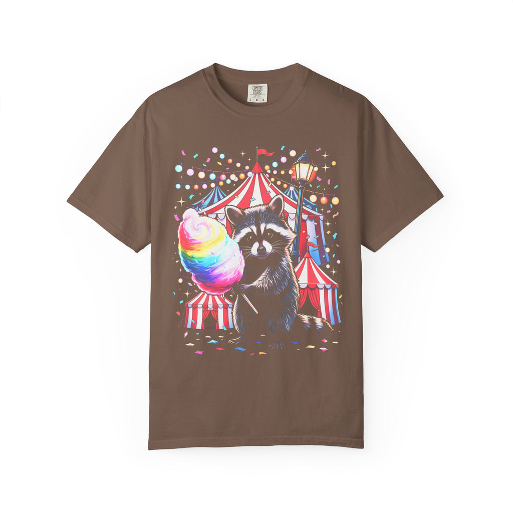 Circus Raccoon Classic Tee | Retro Carnival | Animal Gift