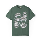 Vampires Fangs Classic Tee | Gothic Horror | Spooky Dotwork