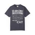 I Would Commit Crimes For This Cat Classic Tee | Gothic Pet Lover