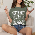 Gothic Skull Manga Detective Classic Tee | Dark Anime Gift