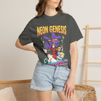Retro Mecha Pilot Classic Tee | Neon Robot | Sci-Fi Anime Gift
