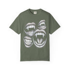 Vampires Fangs Classic Tee | Gothic Horror | Spooky Dotwork