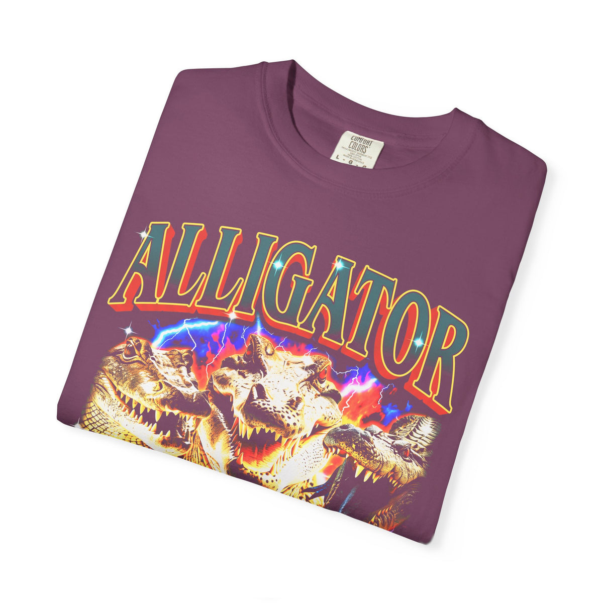Vintage Alligator Classic Tee | 90s Graphic | Crocodile Gift