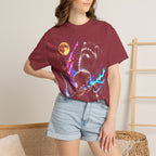 Raccoon Galaxy Classic Tee | 90s Vintage | Space Gift