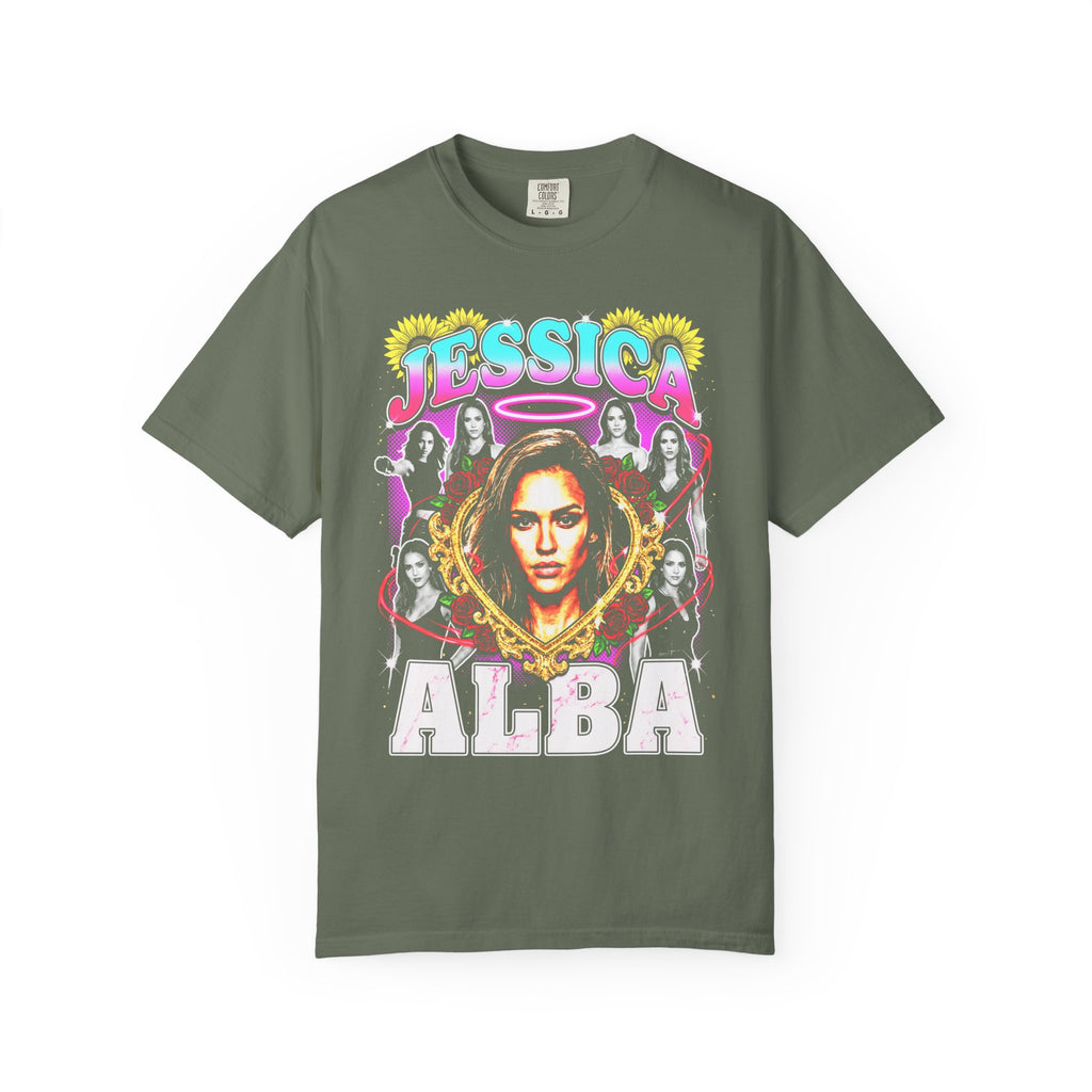 Jessica Alba Classic Tee | 90s Graphic Style | Retro Bootleg