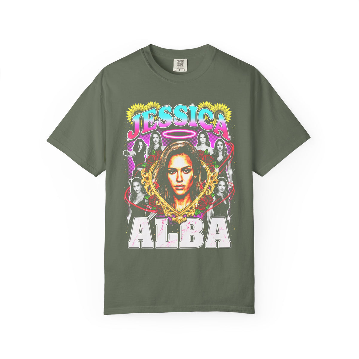 Jessica Alba Classic Tee | 90s Graphic Style | Retro Bootleg