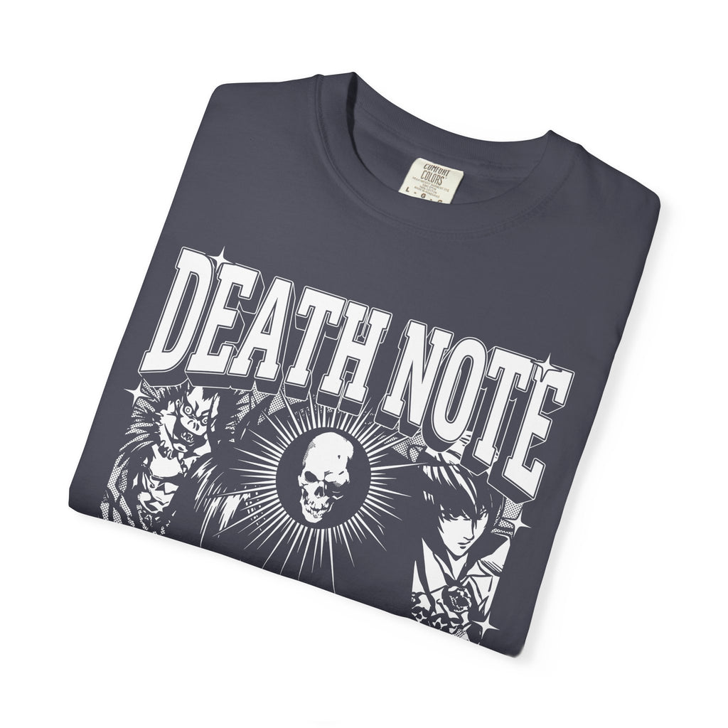 Gothic Skull Manga Detective Classic Tee | Dark Anime Gift