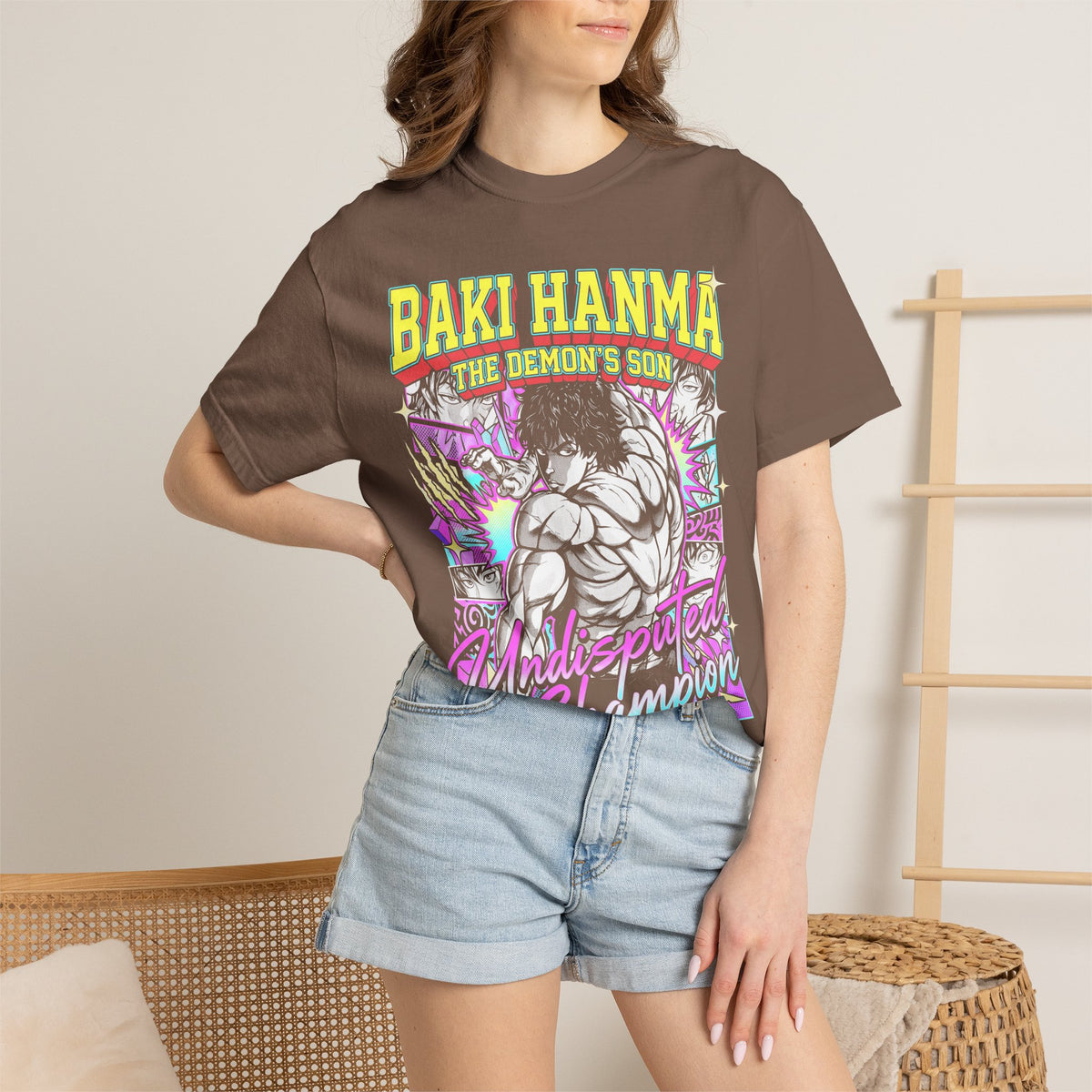 Demons Son Champion Classic Tee | Anime Fighter | Manga Gift