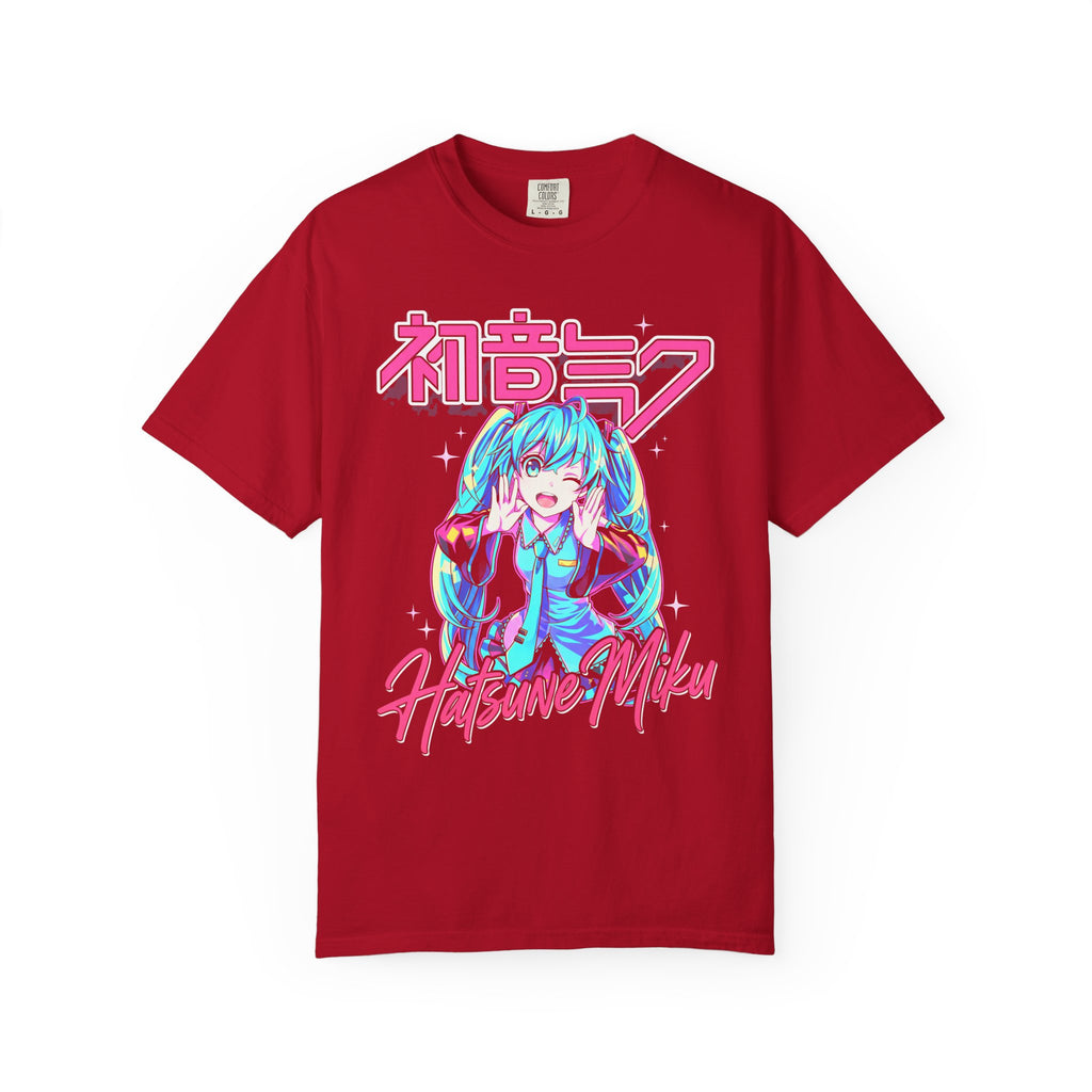 Teal Twin Tail Virtual Singer Classic Tee | Kawaii Anime Pop