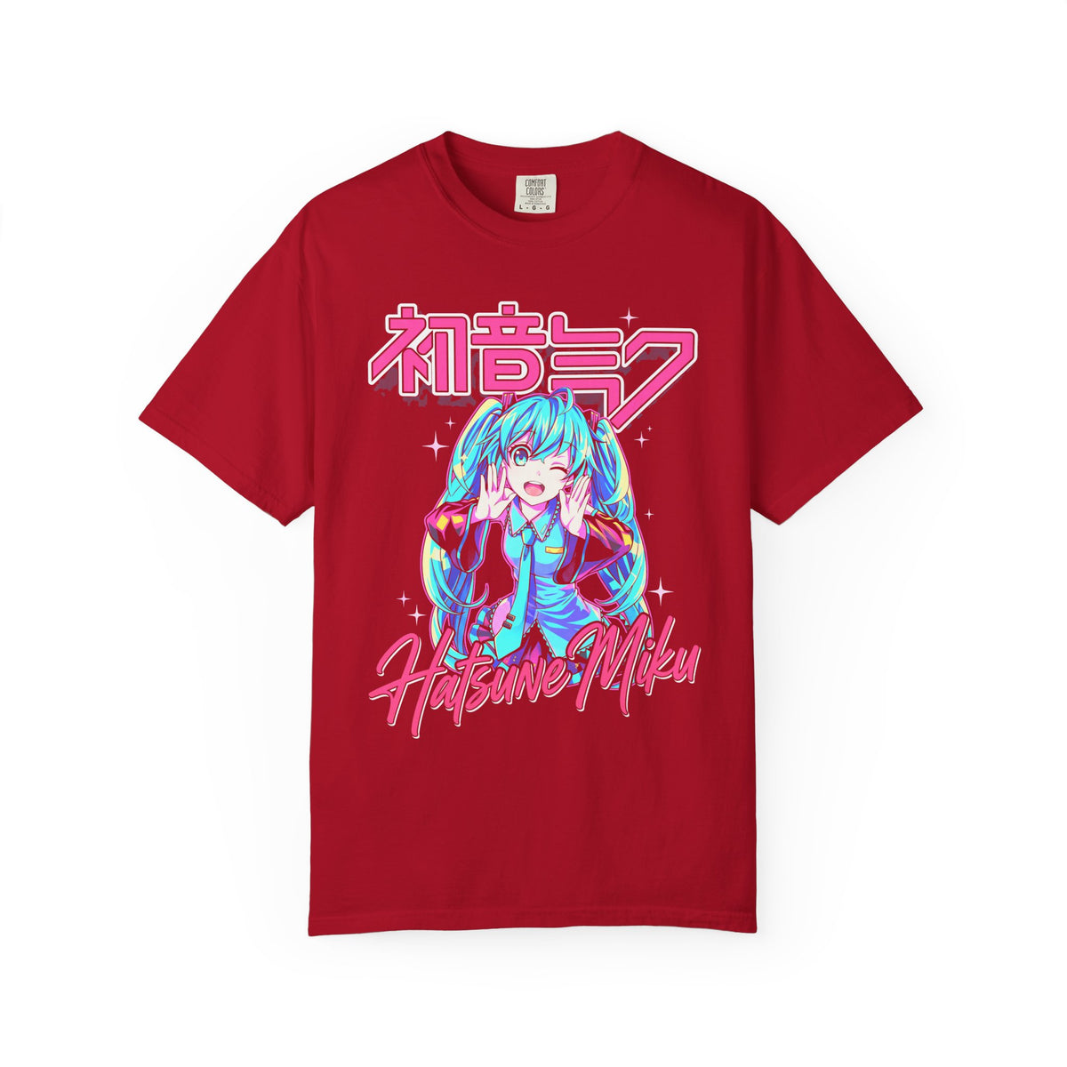 Teal Twin Tail Virtual Singer Classic Tee | Kawaii Anime Pop