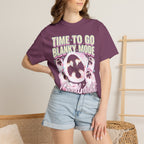 Time To Go Blanky Mode Classic Tee | Goodnight Funny Raccoon