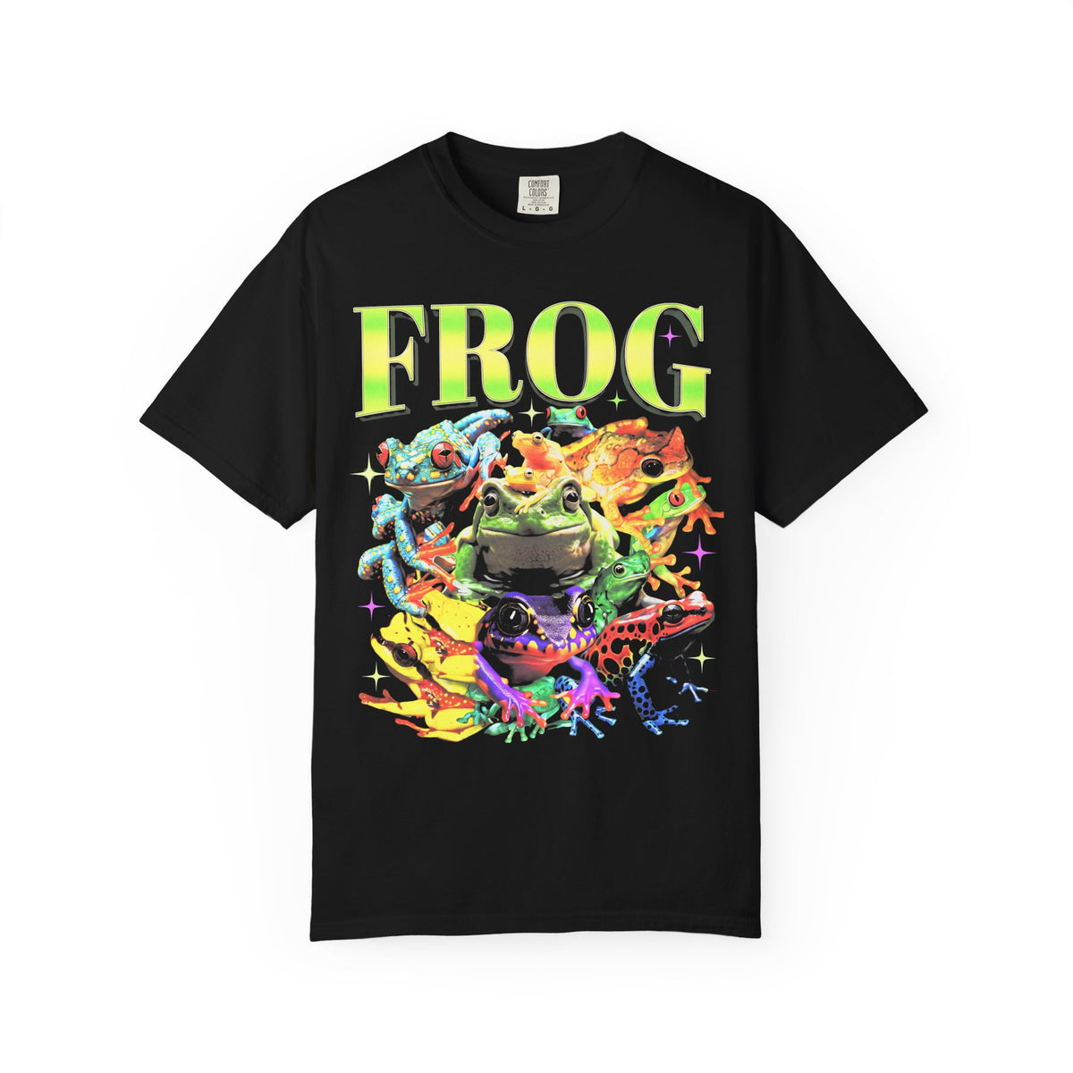 Frog Animal Lover Nature Classic Tee | 90s Vintage Faded