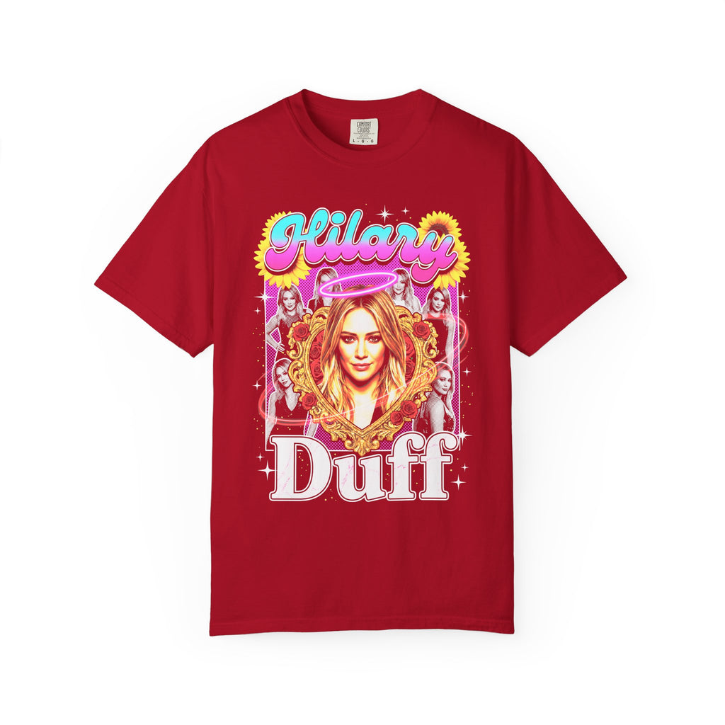 Hilary Duff Classic Tee | 90s Vintage | Pop Singer Gift
