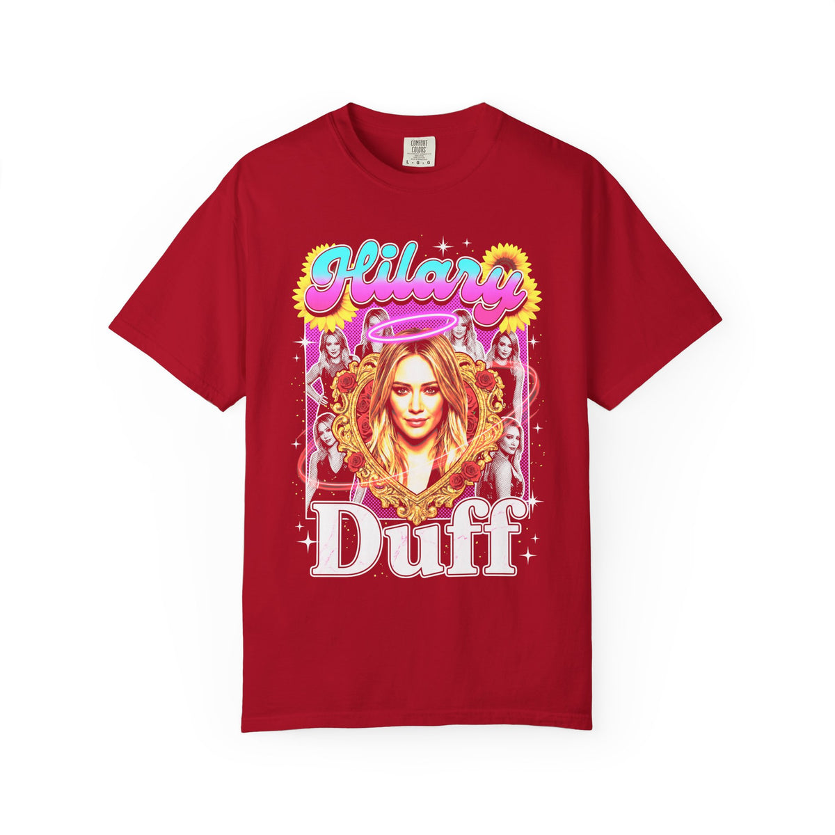 Hilary Duff Classic Tee | 90s Vintage | Pop Singer Gift