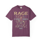 RAGE CONSUMES ME Classic Tee | Kneeling Knight | Dark Fantasy