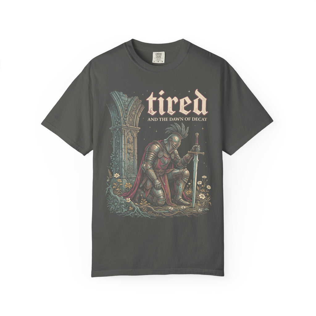 Tired And The Dawn Of Decay Classic Tee | Medieval Knight