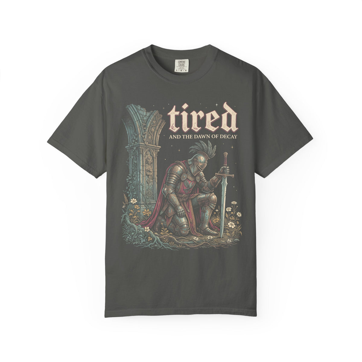 Tired And The Dawn Of Decay Classic Tee | Medieval Knight