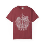 Gothic Spider Web Classic Tee | Stipple Art | Black White