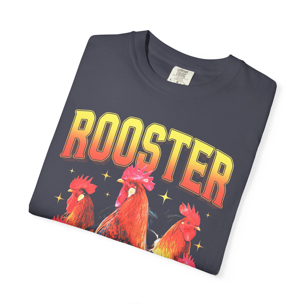 Vintage Rooster Classic Tee | 90s Graphic | Chicken Gift