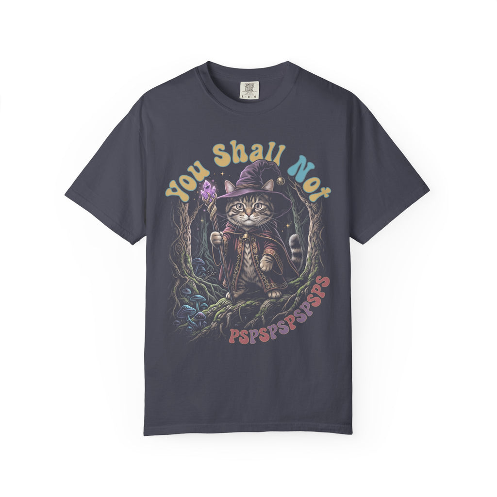 Wizard Cat Pspsps Classic Tee | Fantasy Forest | Magic Tabby