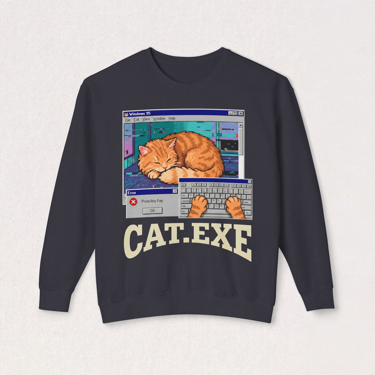 CAT.EXE Unisex Sweatshirt