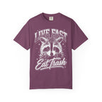 Live Fast Eat Trash Raccoon Classic Tee | Vintage | Funny Gift