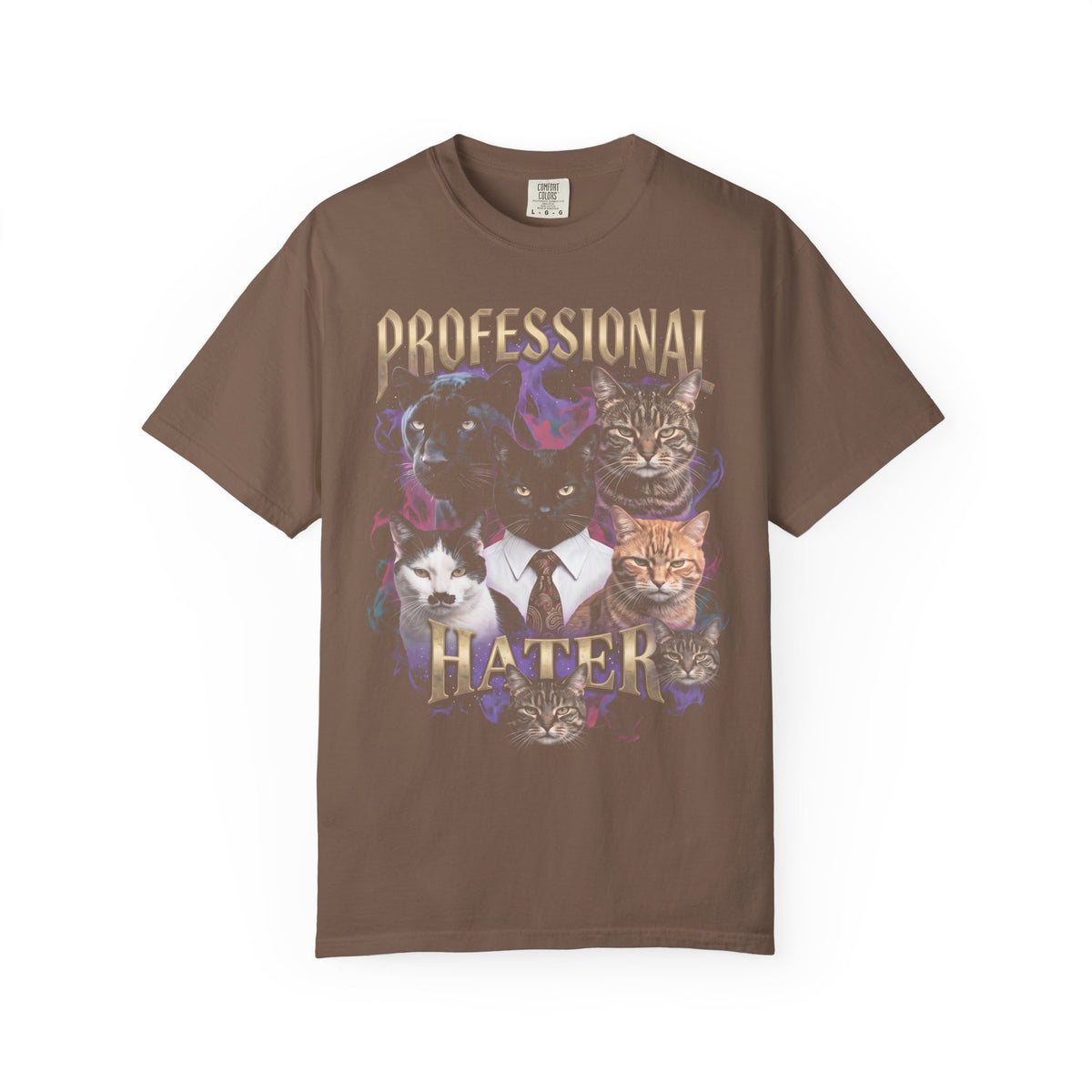 Professional Hater Classic Tee | Business Cat | 90s Bootleg