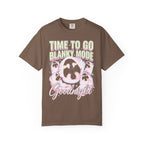 Time To Go Blanky Mode Classic Tee | Goodnight Funny Raccoon