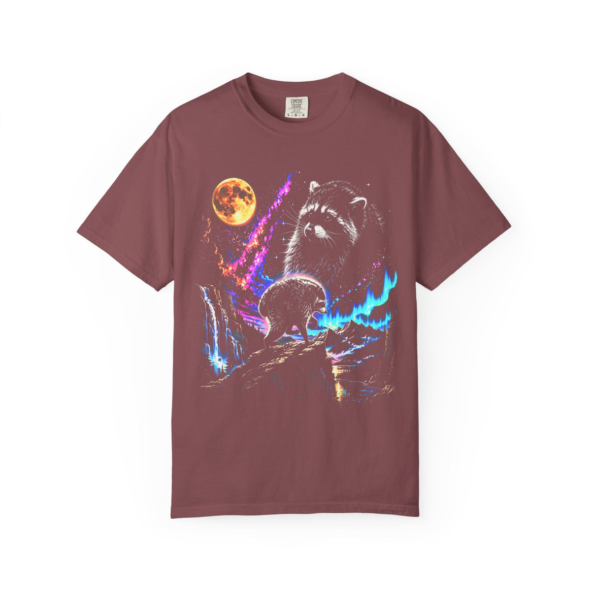 Raccoon Galaxy Classic Tee | 90s Vintage | Space Gift