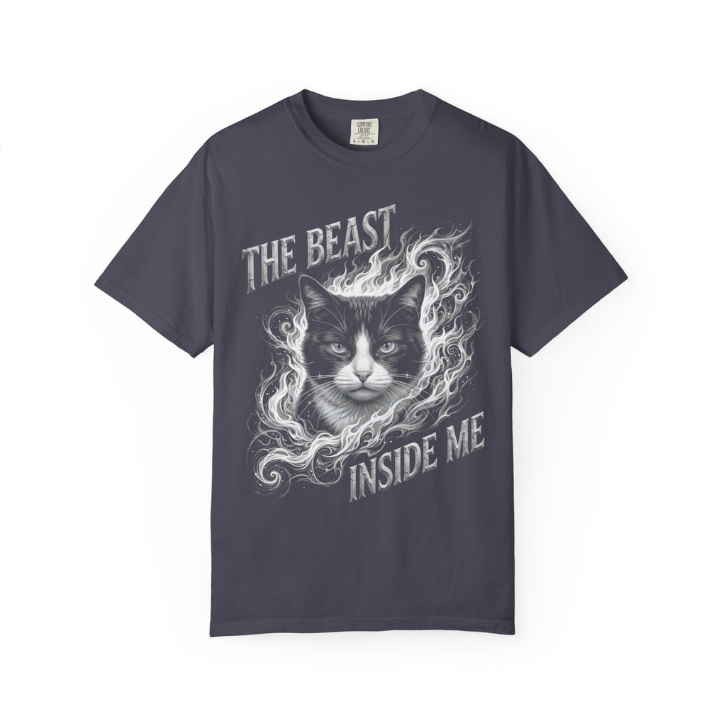 The Beast Inside Me Classic Tee | Dark Goth Cat Art