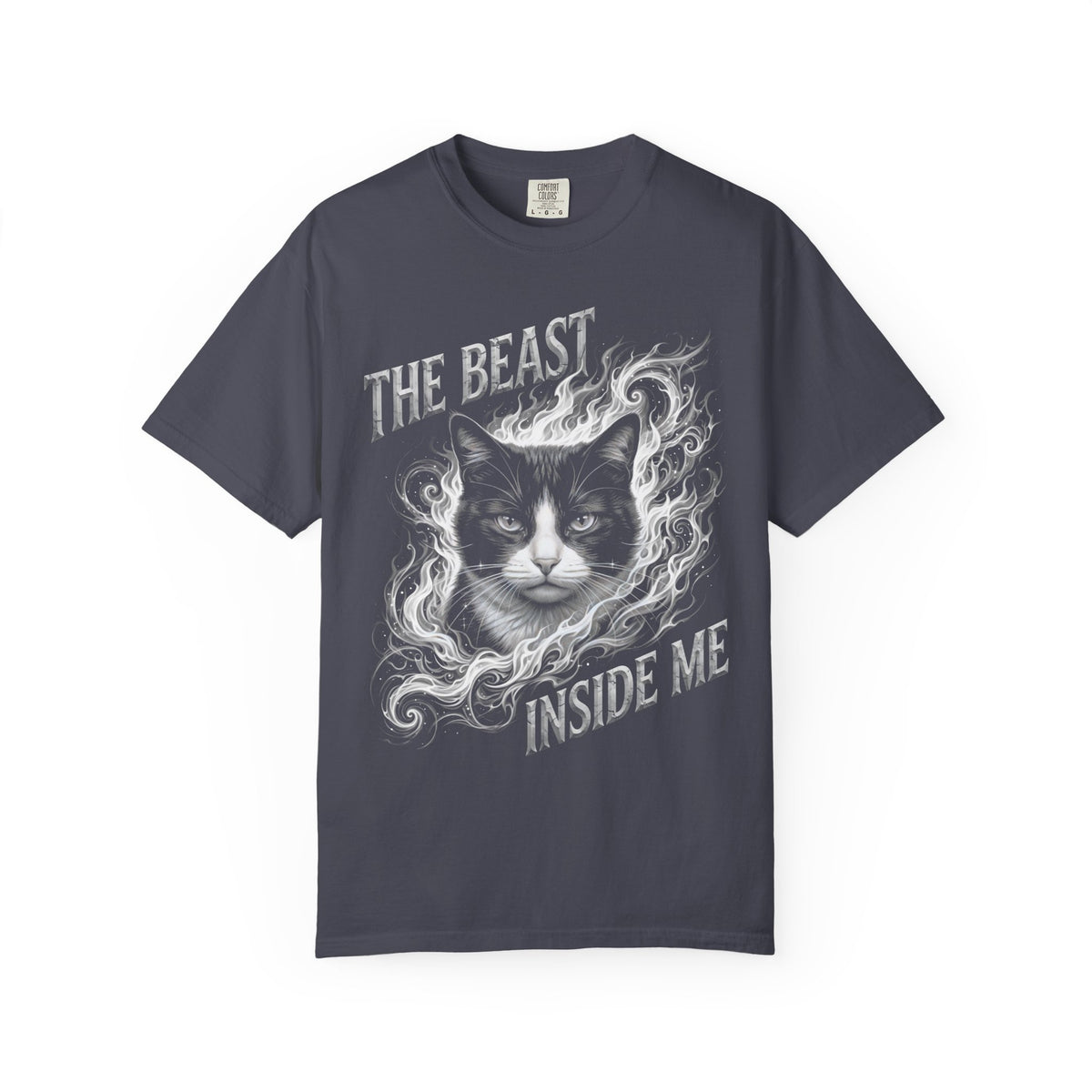 The Beast Inside Me Classic Tee | Dark Goth Cat Art