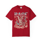 Rage Consumes Me Kitten Classic Tee | Fiery Cat | Retro Meme