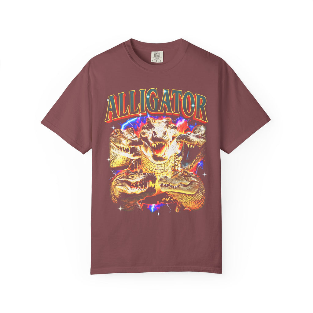 Vintage Alligator Classic Tee | 90s Graphic | Crocodile Gift