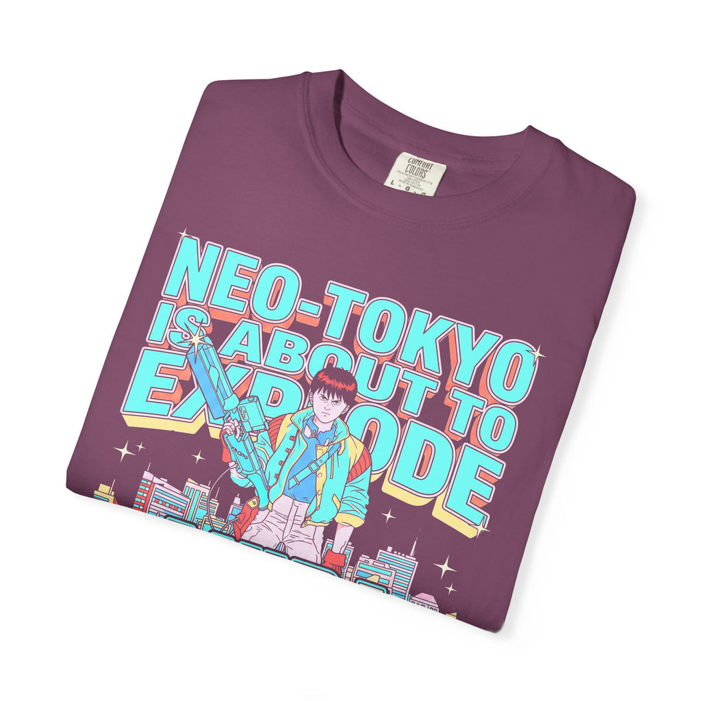 Neo Tokyo Is About To Explode Classic Tee | Cyberpunk Anime