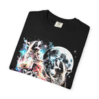Space Raccoon Moon Classic Tee | Vintage Retro | Sci-Fi Gift