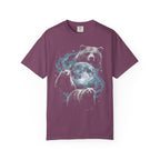 Three Grizzly Bears Classic Tee | Cosmic Full Moon Galaxy