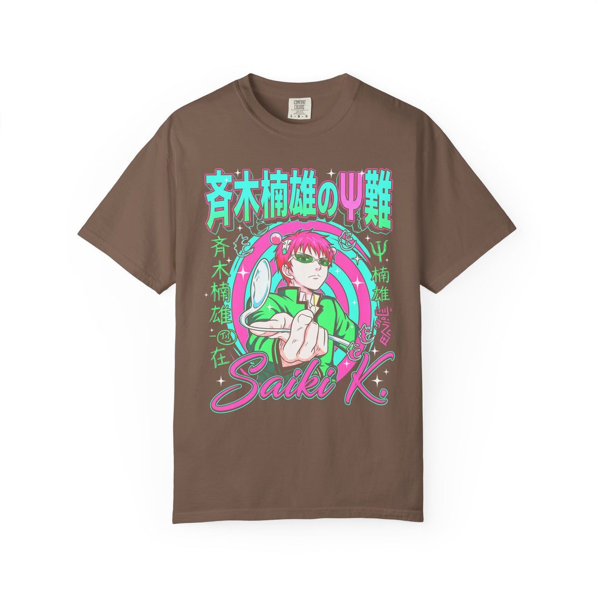 Psychic Boy Pink Hair Classic Tee | Retro Anime | 90s Vintage