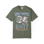 Quiet People Shit The Loudest Classic Tee | White Cat Space