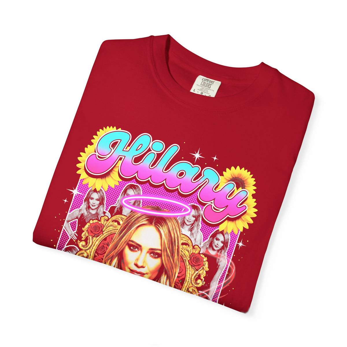 Hilary Duff Classic Tee | 90s Vintage | Pop Singer Gift