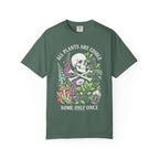 All Plants Are Edible Classic Tee | Vintage Skull | Botany Gift