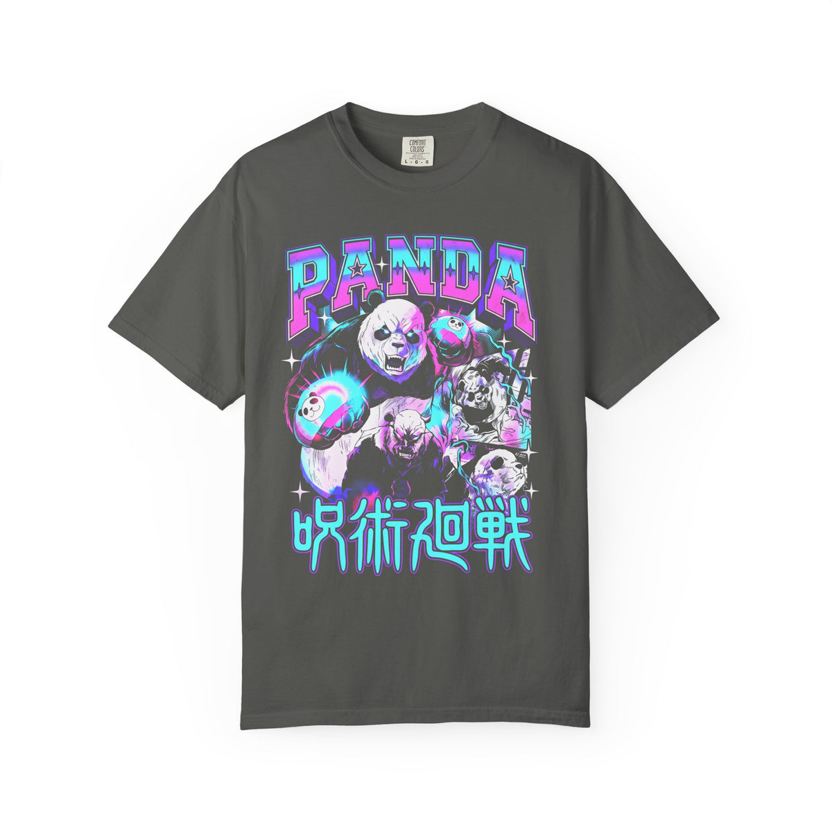 Panda Sorcerer Fighter Classic Tee | Japanese Anime | Magic Gift